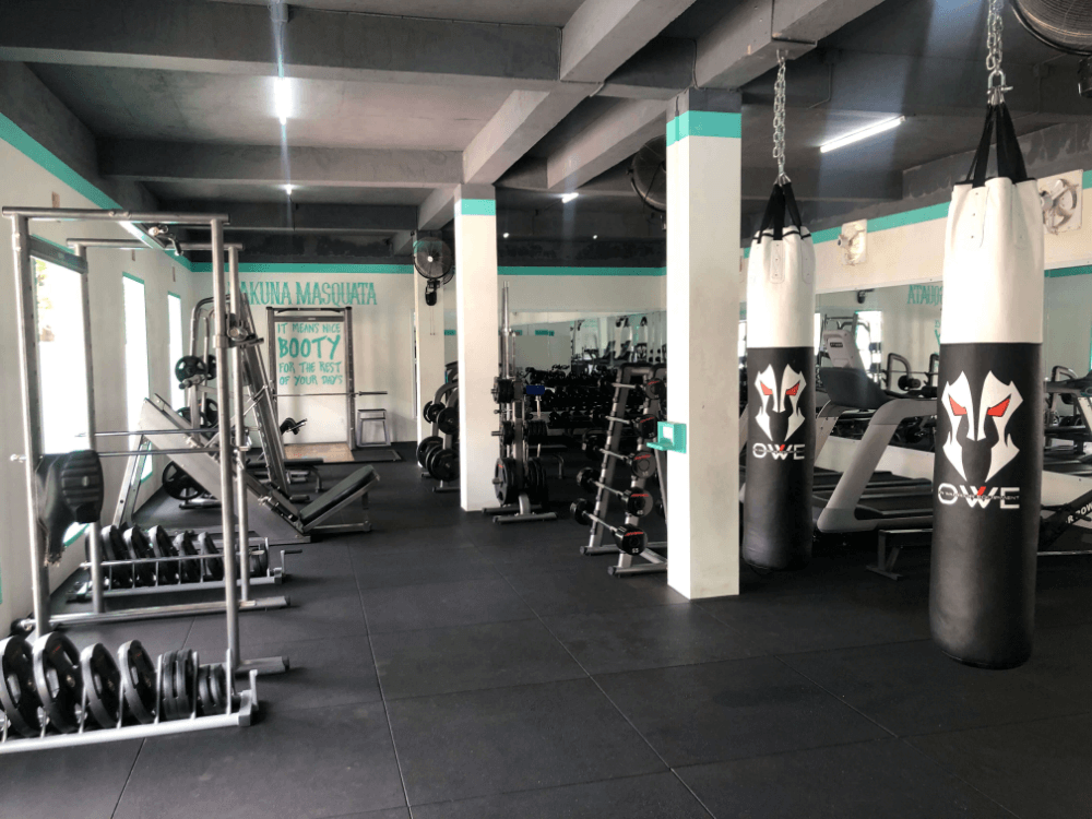 Gili Fit gym on Gili Trawangan.